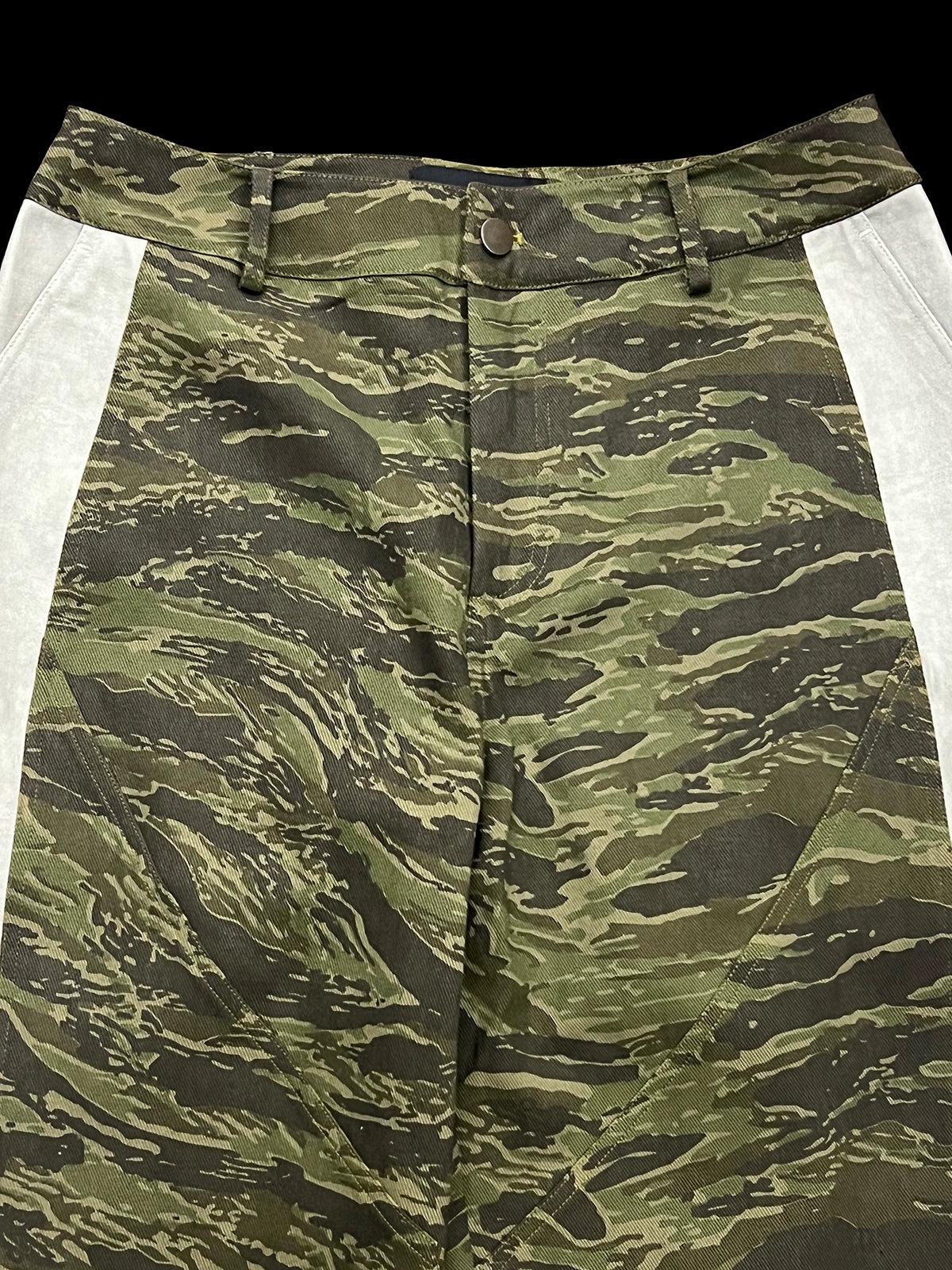 Side Contrast Camouflage Pants Korean Street Fashion Pants By Apriority Shop Online at OH Vault