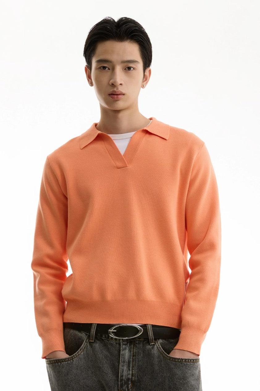 Solid Plain Color Sweater Korean Street Fashion Sweater By Funky Fun Shop Online at OH Vault