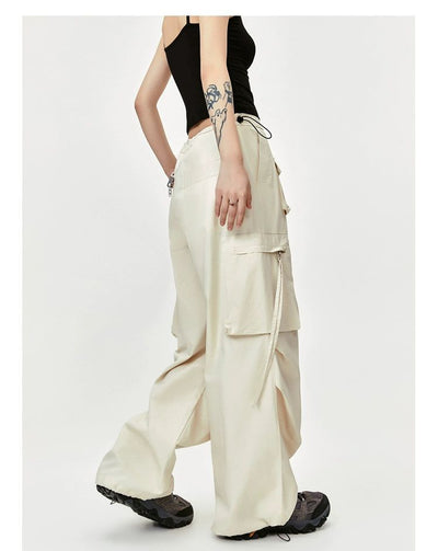 Loose Fit Cuffs Cargo Pants Korean Street Fashion Pants By Made Extreme Shop Online at OH Vault
