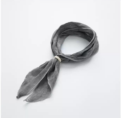 Minimal Solid Textured Scarf Korean Street Fashion Scarf By 11St Crops Shop Online at OH Vault