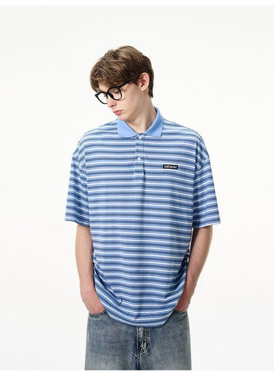 Classic Stripes Polo Korean Street Fashion Polo By Mad Witch Shop Online at OH Vault