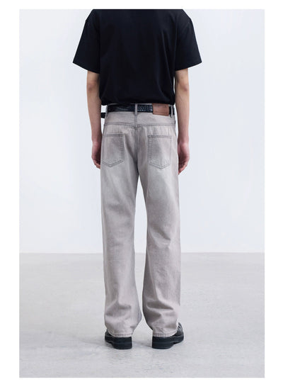 Subtle Raw Edge Jeans Korean Street Fashion Jeans By Terra Incognita Shop Online at OH Vault