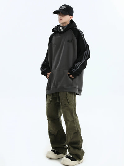 Pull String Utility Bootcut Pants Korean Street Fashion Pants By INS Korea Shop Online at OH Vault