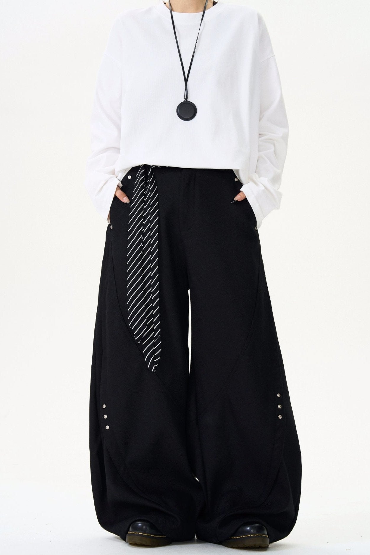 Versatile Side Pockets Pants Korean Street Fashion Pants By MaxDstr Shop Online at OH Vault