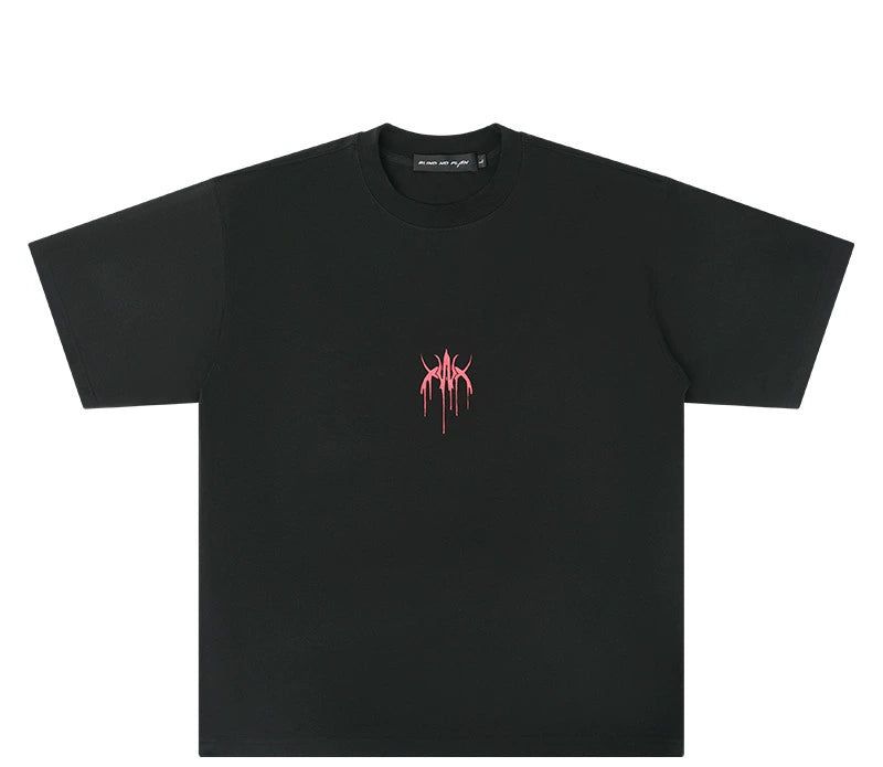 Abstract Print T-Shirt Korean Street Fashion T-Shirt By Blind No Plan Shop Online at OH Vault