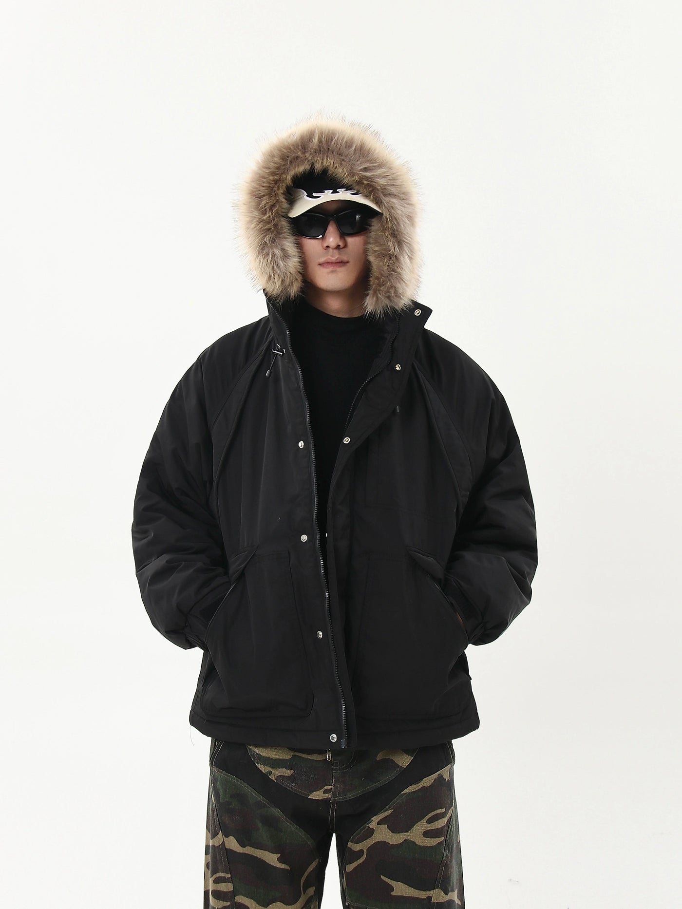 Functional Parka Jacket Korean Street Fashion Jacket By Blacklists Shop Online at OH Vault