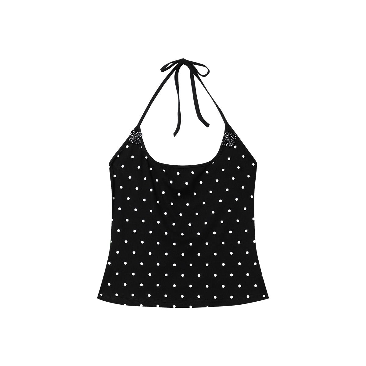 Floral Polka Dots Camisole Korean Street Fashion Camisole By Funky Fun Shop Online at OH Vault