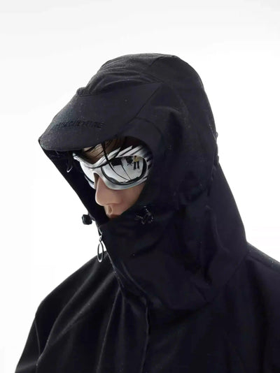 Functiona Hooded Windbreaker Jacket Korean Street Fashion Jacket By Argue Culture Shop Online at OH Vault