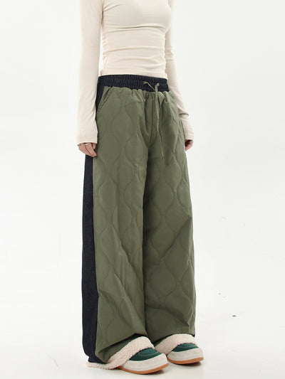 Stitched Gourd Pattern Pants Korean Street Fashion Pants By Blacklists Shop Online at OH Vault