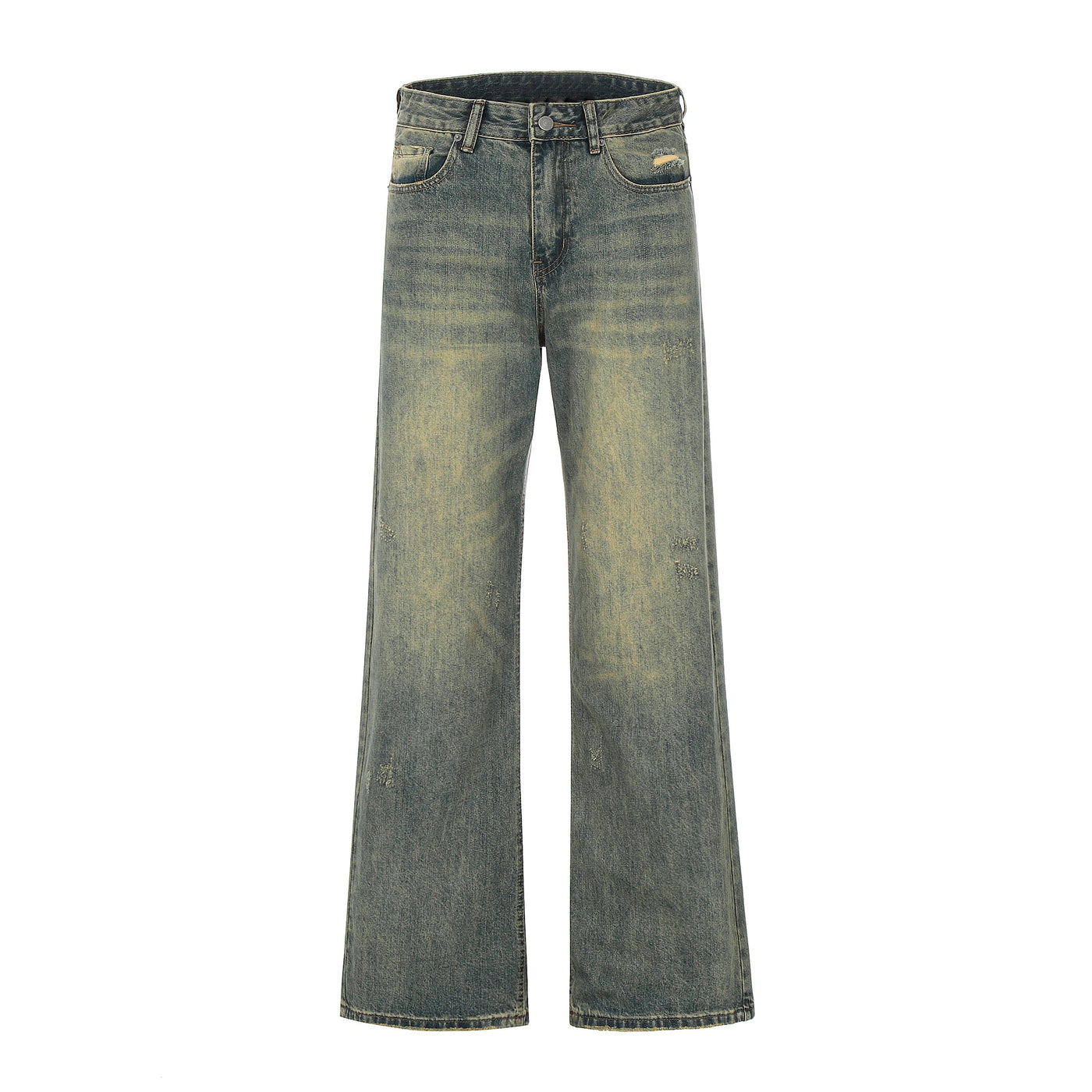 Loose Fit Washed Jeans Korean Street Fashion Jeans By In Knots Shop Online at OH Vault