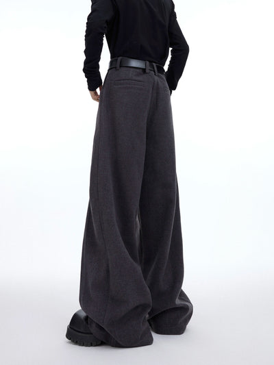 Pleats Drapey Wide Pants Korean Street Fashion Pants By Argue Culture Shop Online at OH Vault