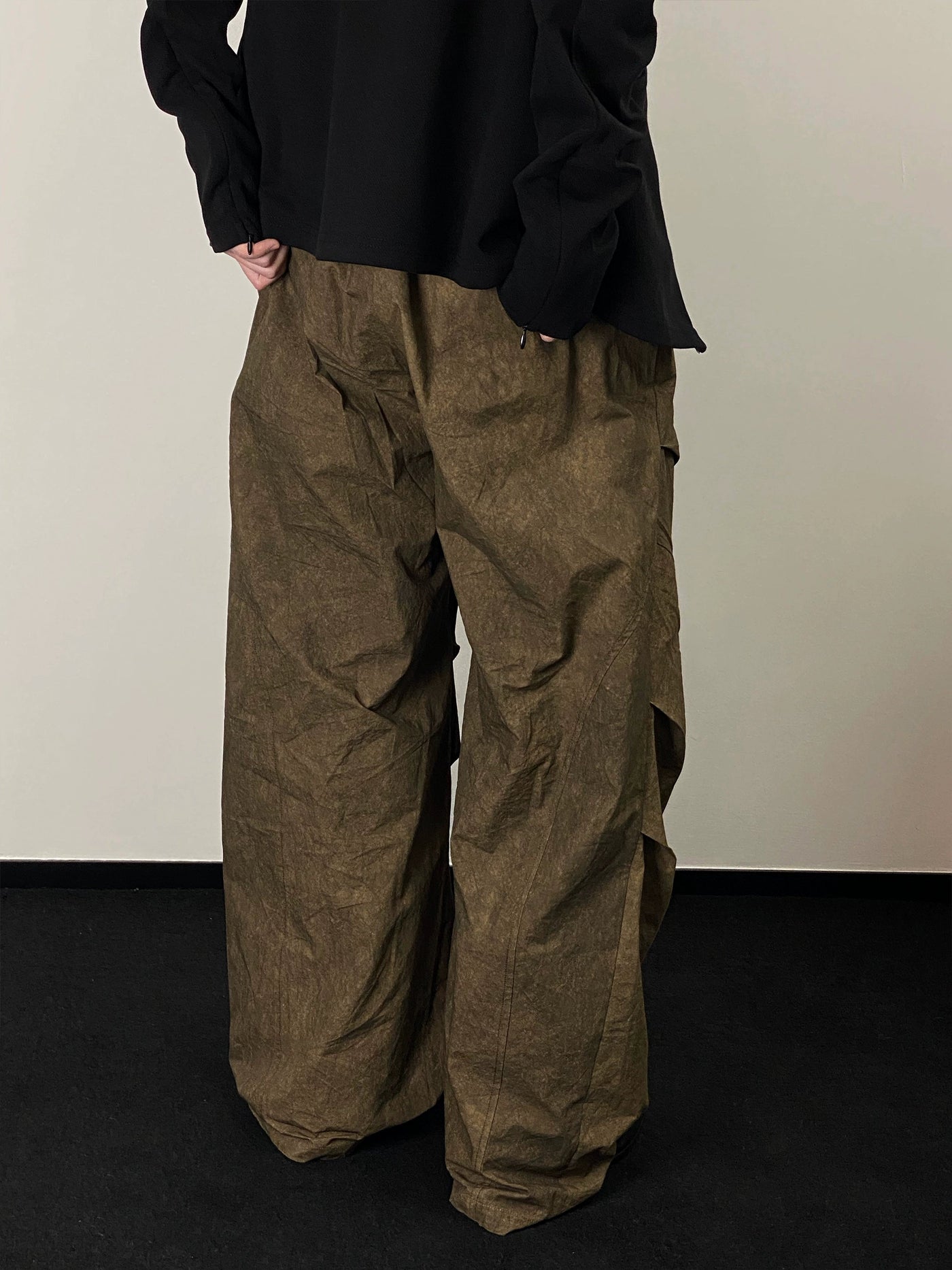 ILNya Classic Vintage Wide Leg Pants Korean Street Fashion Pants By ILNya Shop Online at OH Vault