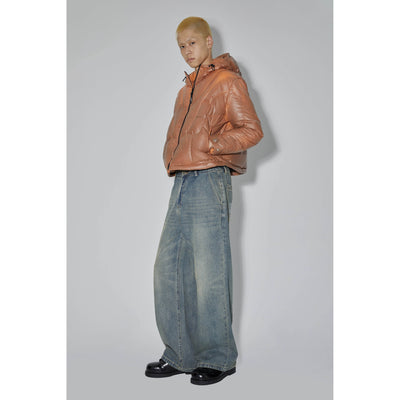 Back Spliced Detail Jeans Korean Street Fashion Jeans By Apriority Shop Online at OH Vault