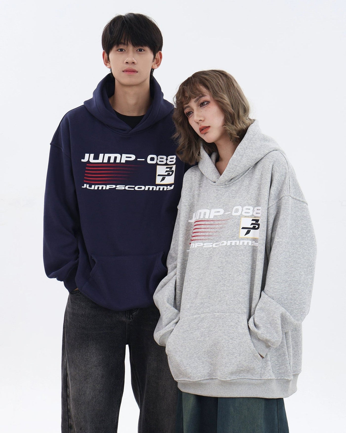 Text Print Casual Hoodie Korean Street Fashion Hoodie By Jump Next Shop Online at OH Vault