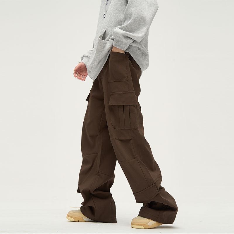 Clean Casual Cargo Pants Korean Street Fashion Pants By 77Flight Shop Online at OH Vault
