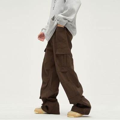 Clean Casual Cargo Pants Korean Street Fashion Pants By 77Flight Shop Online at OH Vault