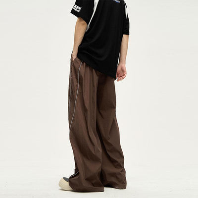 Loose Track Pants Korean Street Fashion Pants By 77Flight Shop Online at OH Vault
