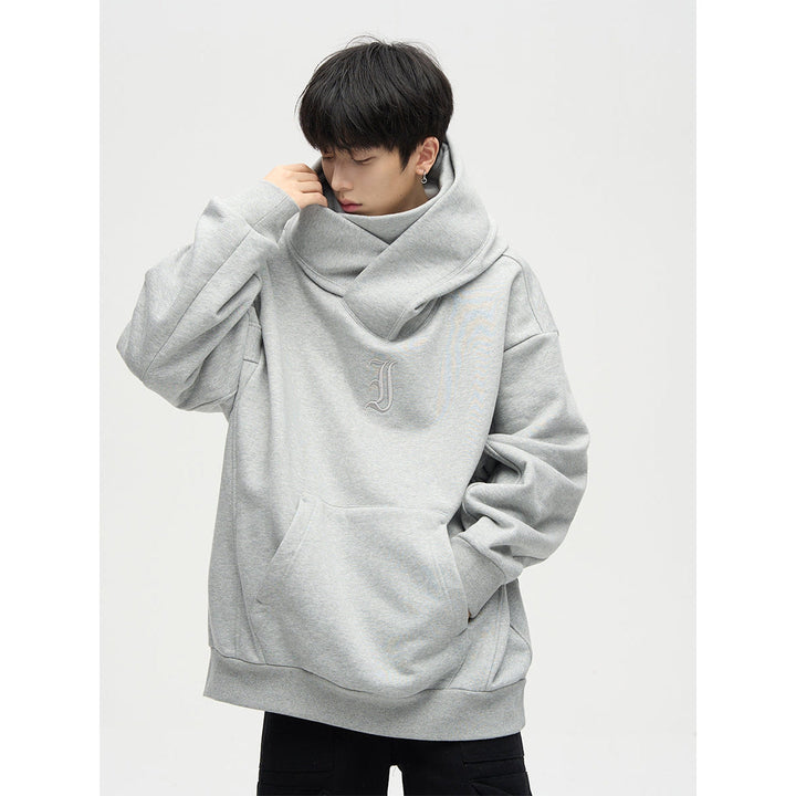 ennoy CREW SWEAT SET UP (GRAY × BLACK) M ASOS DESIGN super oversized boxy fit knitted sweater in gray