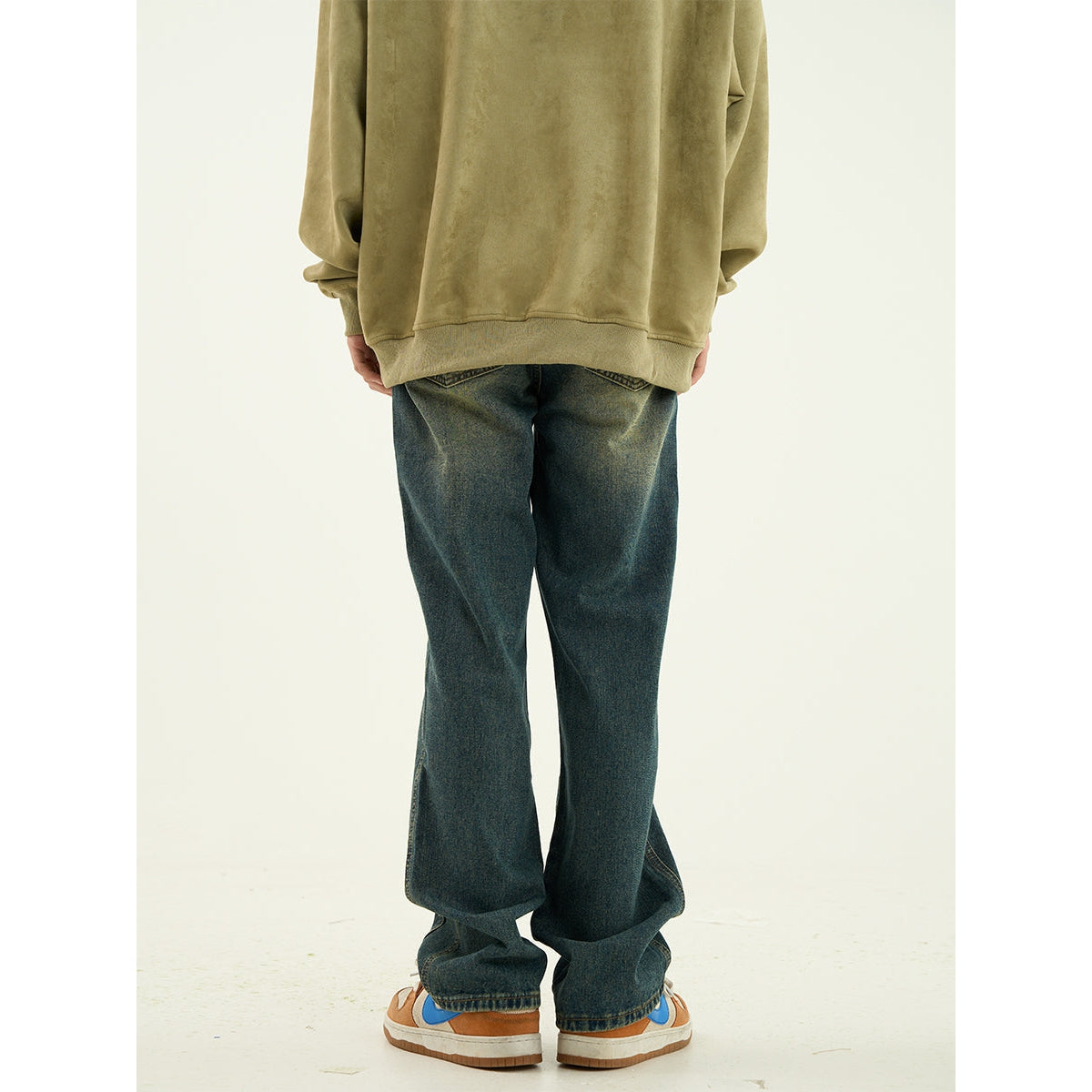 Side Seam Jeans Korean Street Fashion Jeans By 77Flight Shop Online at OH Vault