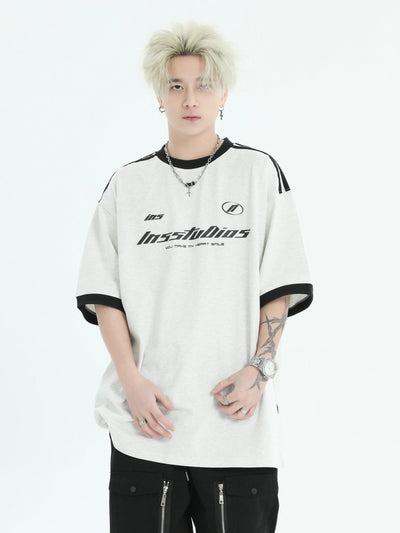 Wide Sleeve Loose T-Shirt Korean Street Fashion T-Shirt By INS Korea Shop Online at OH Vault