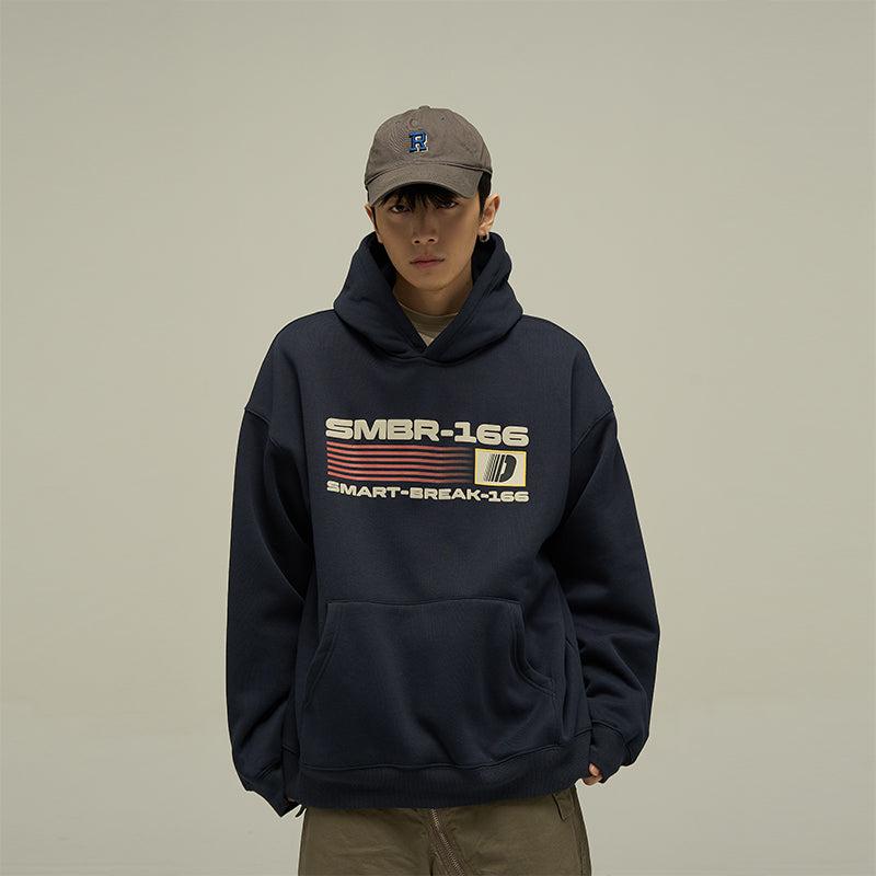 77Flight SMBR 166 Logo Hoodie Korean Street Fashion Hoodie By 77Flight Shop Online at OH Vault