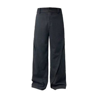 Essential Side Cut Loose Fit Pants Korean Street Fashion Pants By JCaesar Shop Online at OH Vault
