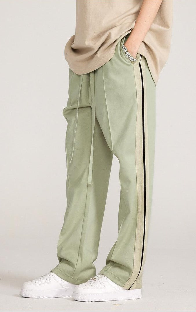 Athleisure Loose Track Pants Korean Street Fashion Pants By Thrived Basics Shop Online at OH Vault