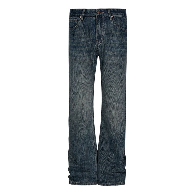 Timeless Fade Textured Jeans Korean Street Fashion Jeans By Mr Nearly Shop Online at OH Vault