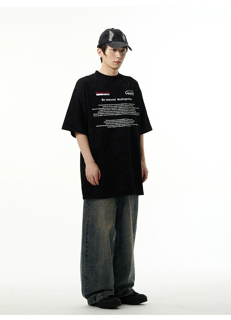Faded Wash Baggy Jeans Korean Street Fashion Jeans By 77Flight Shop Online at OH Vault