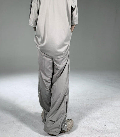 Casual Drawstring Track Pants Korean Street Fashion Pants By Ash Dark Shop Online at OH Vault