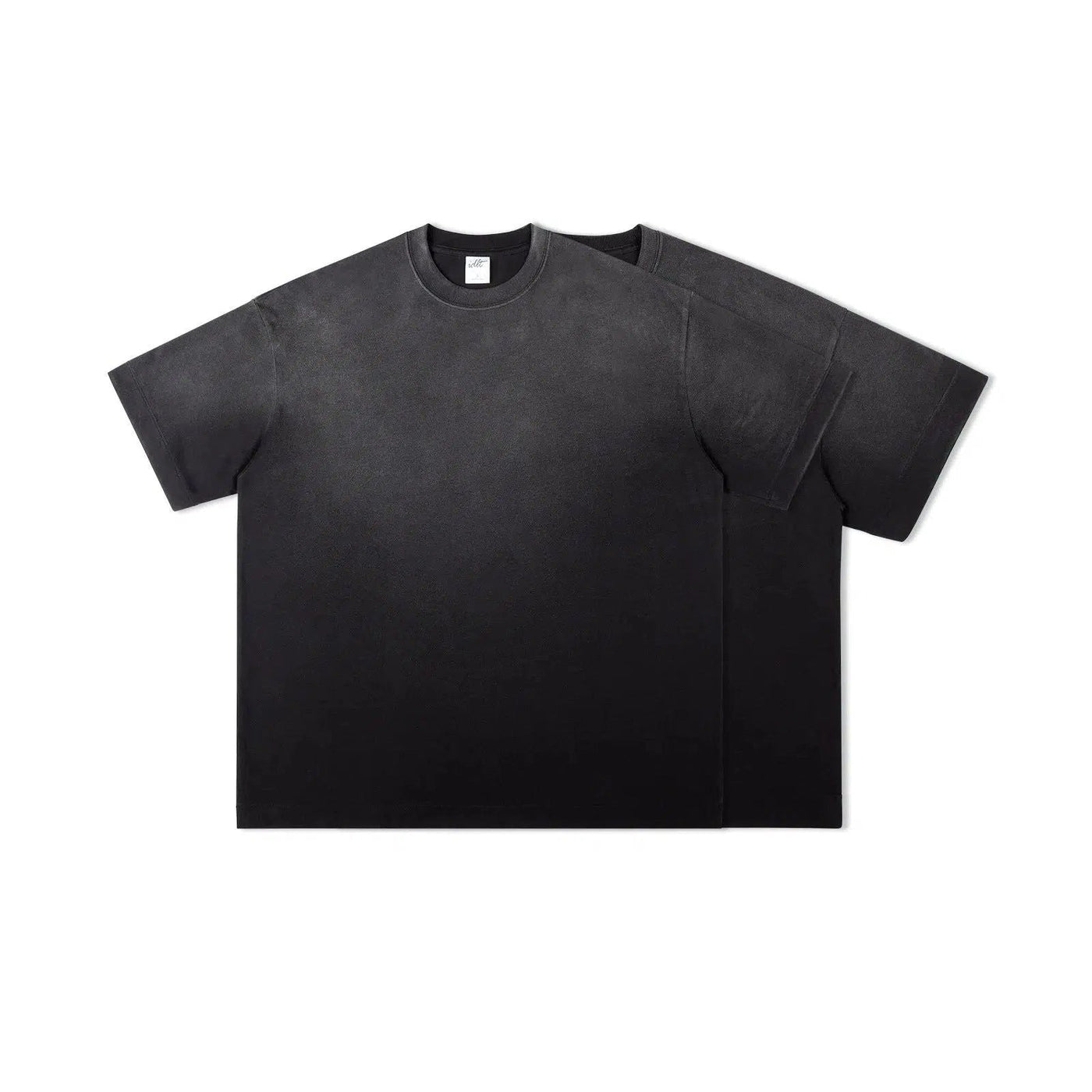 Smoke Effect Detail T-Shirt Korean Street Fashion T-Shirt By IDLT Shop Online at OH Vault