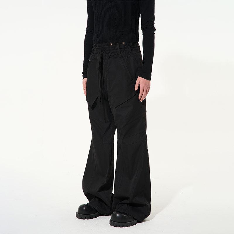 Blind No Plan Split Waist 3D Cut Pants Korean Street Fashion Pants By Blind No Plan Shop Online at OH Vault
