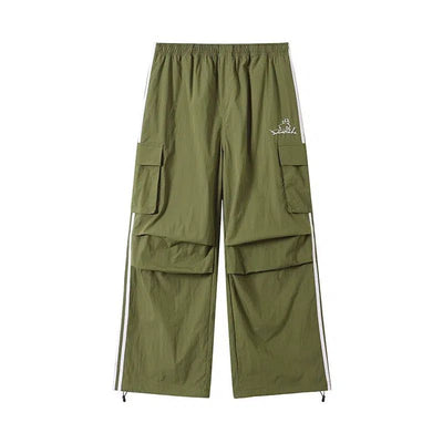 Pocket Cargo Track Pants Korean Street Fashion Pants By Donsmoke Shop Online at OH Vault