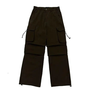 Functional Pocket Cargo Pants Korean Street Fashion Pants By FATE Shop Online at OH Vault