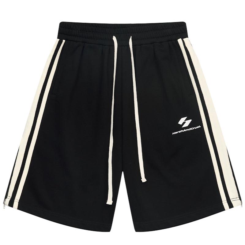 Adjustable Zip Sporty Shorts Korean Street Fashion Shorts By Harsh and Cruel Shop Online at OH Vault