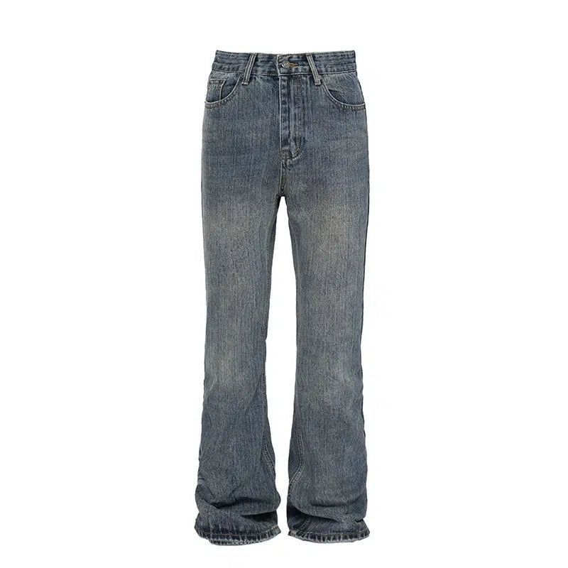 Regular Fit Vintage Jeans Korean Street Fashion Jeans By Mr Nearly Shop Online at OH Vault