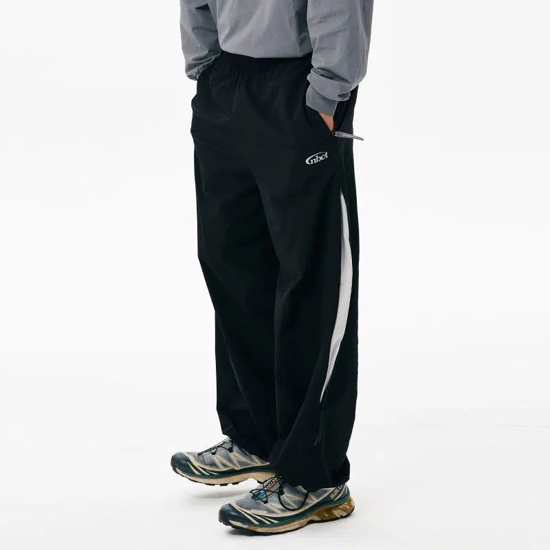 Side Blade Split Pants Korean Street Fashion Pants By Nothing But Chill Shop Online at OH Vault