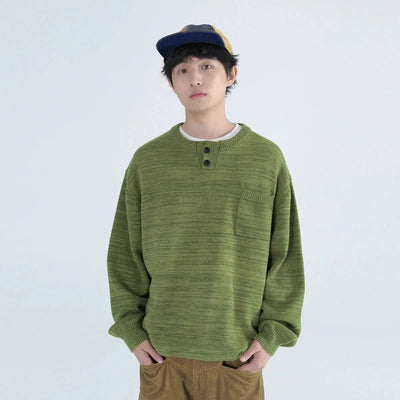 Front Pocket Cozy Sweater Korean Street Fashion Sweater By Mentmate Shop Online at OH Vault
