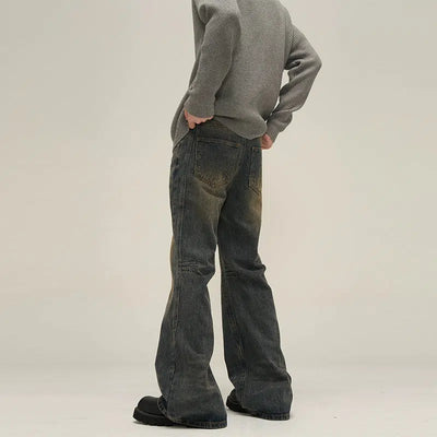 Wide Leg Essential Jeans Korean Street Fashion Jeans By 77Flight Shop Online at OH Vault