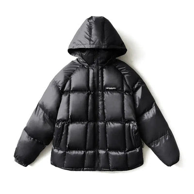 Stars Quilted Puffer Jacket Korean Street Fashion Jacket By Remedy Shop Online at OH Vault