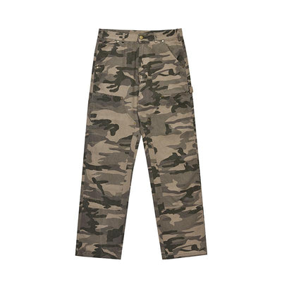 Mr Nearly Slant Pocket Camouflage Pants Korean Street Fashion Pants By Mr Nearly Shop Online at OH Vault