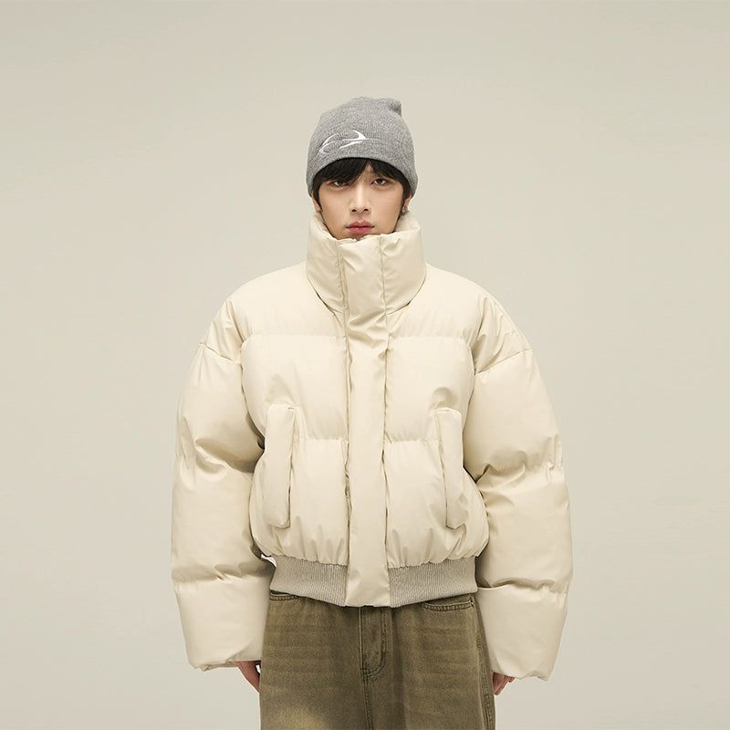 Hidden Zip Puffer Jacket Hidden Zip Puffer Jacket