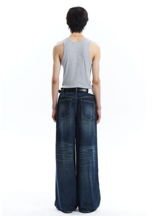 Wide-cut Jeans