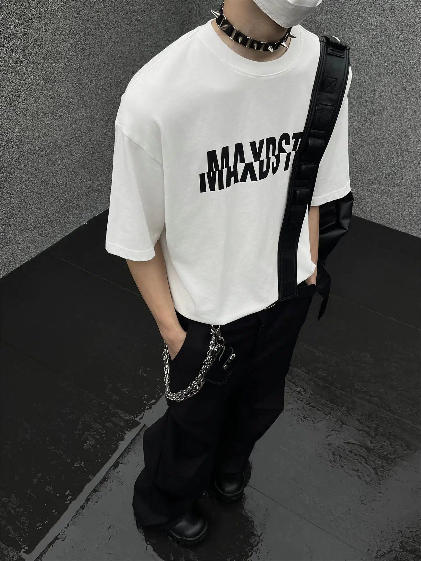 Classic Basic Letters T-Shirt Korean Street Fashion T-Shirt By MaxDstr Shop Online at OH Vault