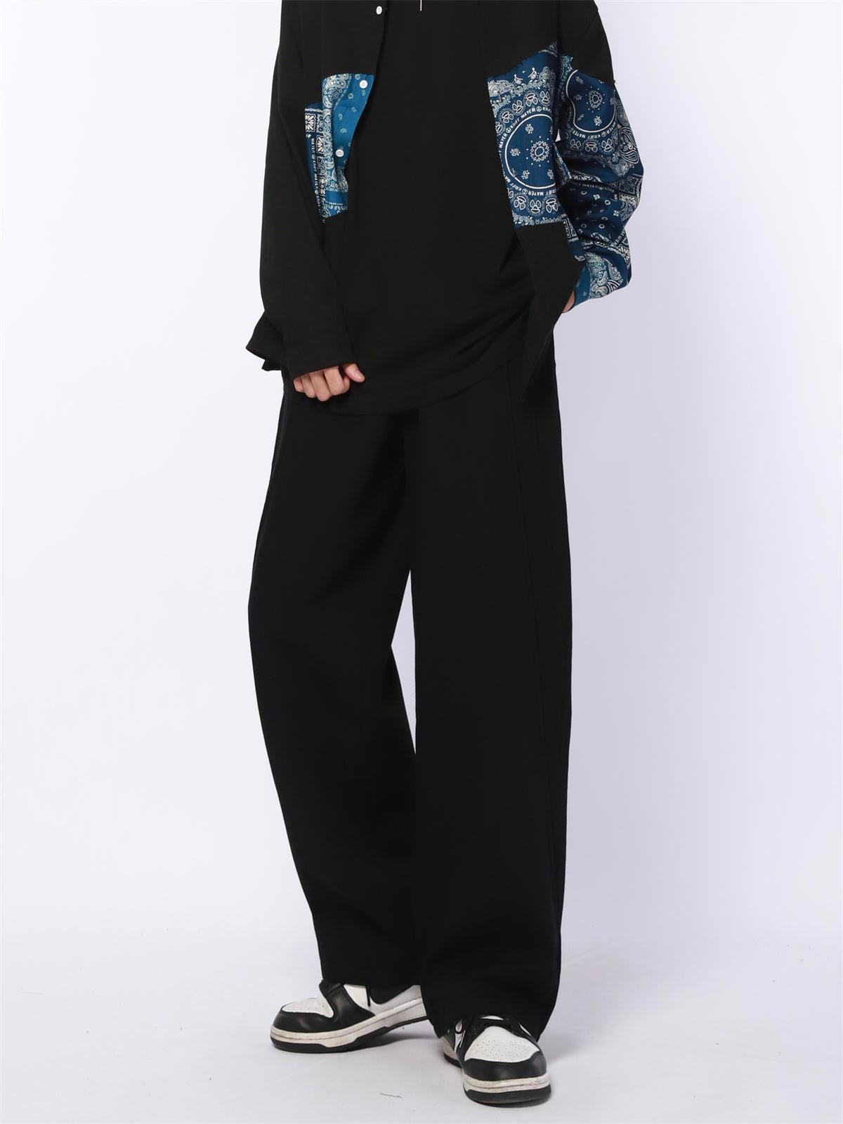 Made Extreme Side Seam Straight Cut Pants Korean Street Fashion Pants By Made Extreme Shop Online at OH Vault