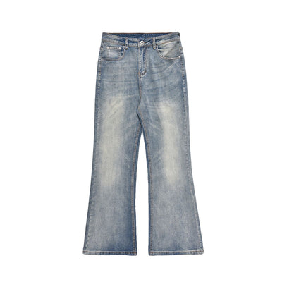Light Washed Slim Fit Jeans Korean Street Fashion Jeans By Mr Nearly Shop Online at OH Vault