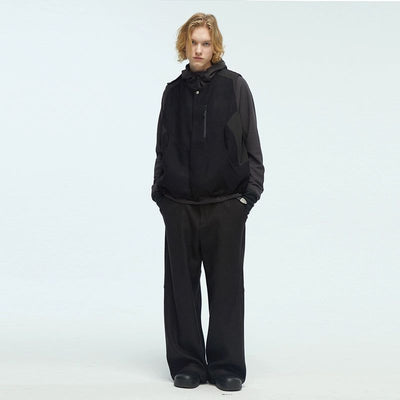 Pin Stripe Versatile Pants Korean Street Fashion Pants By Decesolo Shop Online at OH Vault