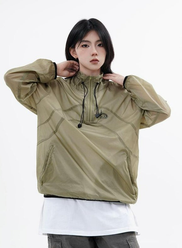 Made Extreme Casual Drawstring Sports Jacket Korean Street Fashion Jacket By Made Extreme Shop Online at OH Vault