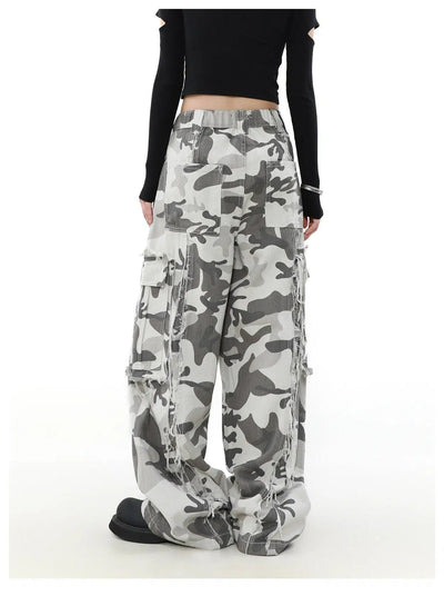 Light Camouflage Cargo Pants Korean Street Fashion Pants By Mr Nearly Shop Online at OH Vault