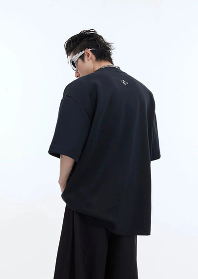 Hollowed Bar T-Shirt Korean Street Fashion T-Shirt By Argue Culture Shop Online at OH Vault